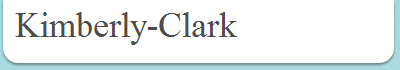 Kimberly-Clark
